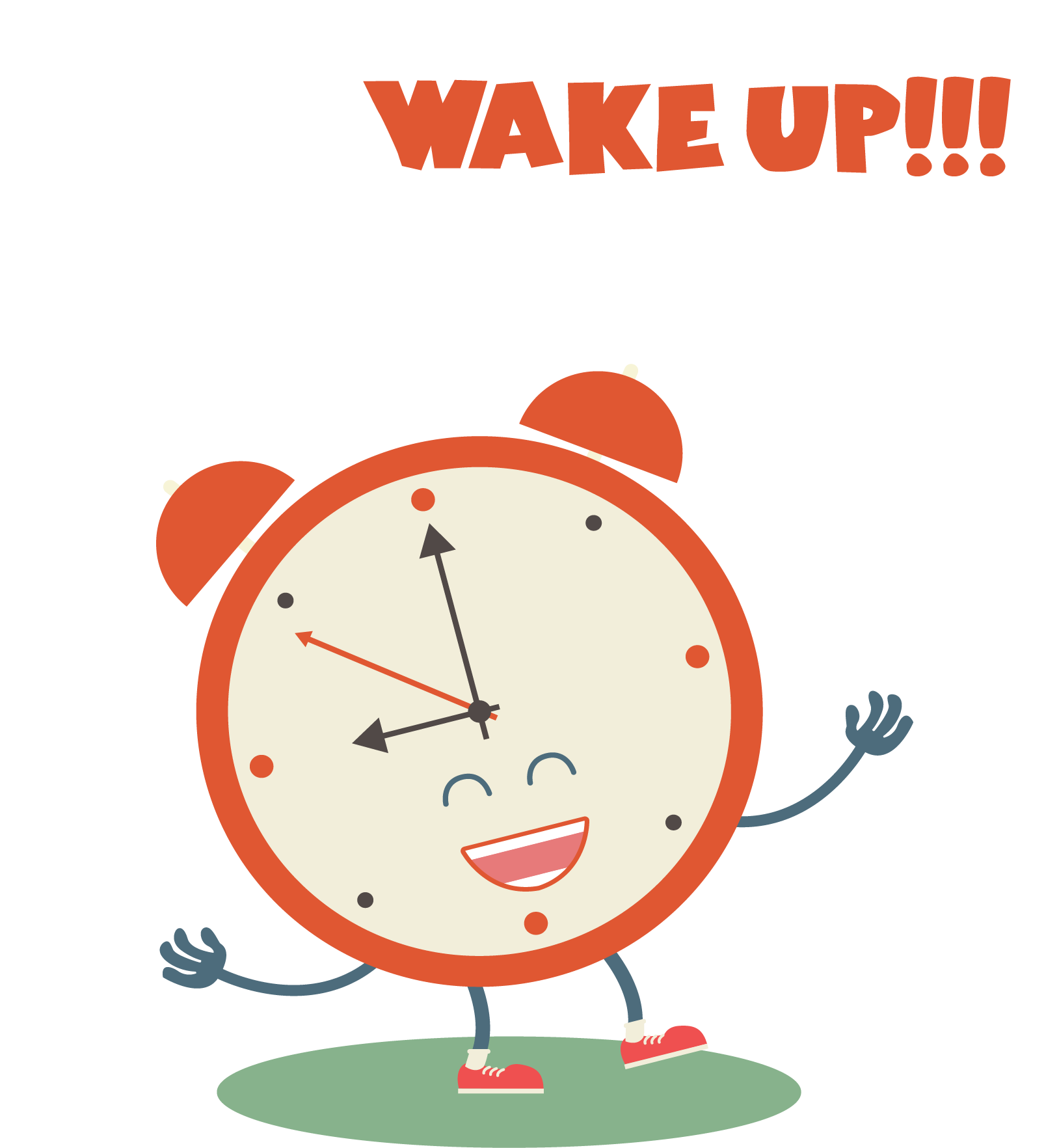 Clock Cartoon Clipart