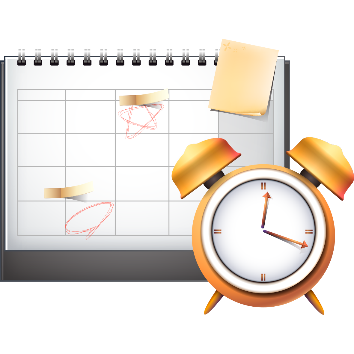 Cartoon Clock Clipart