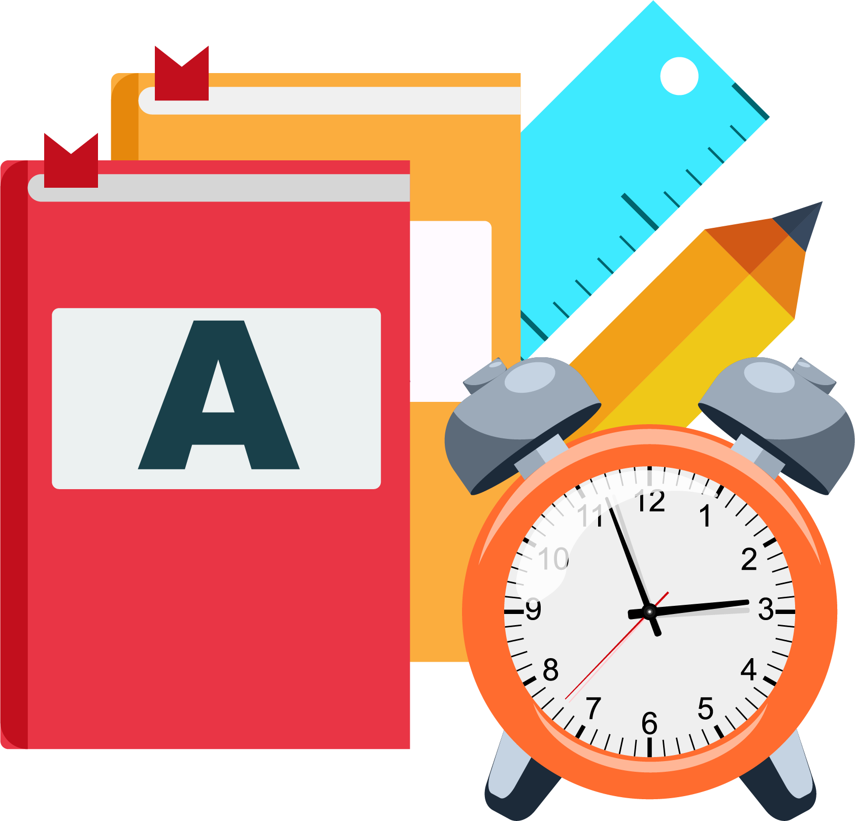 Clock Cartoon Clipart