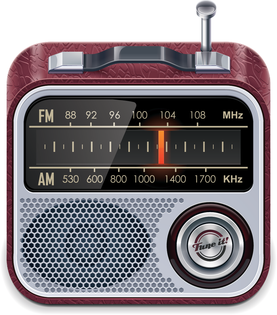 Radio Cartoon Clipart