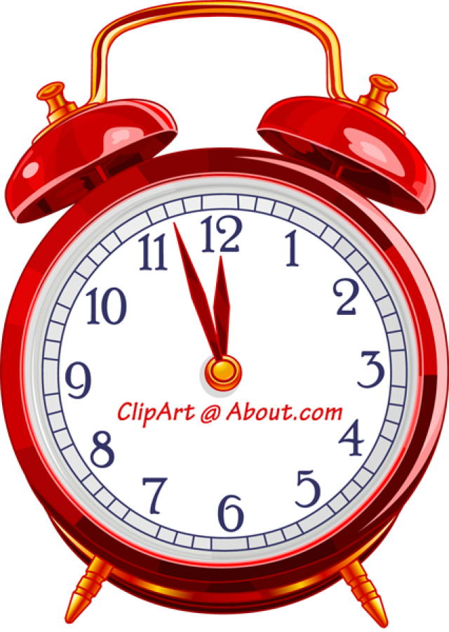 Clock Cartoon Clipart