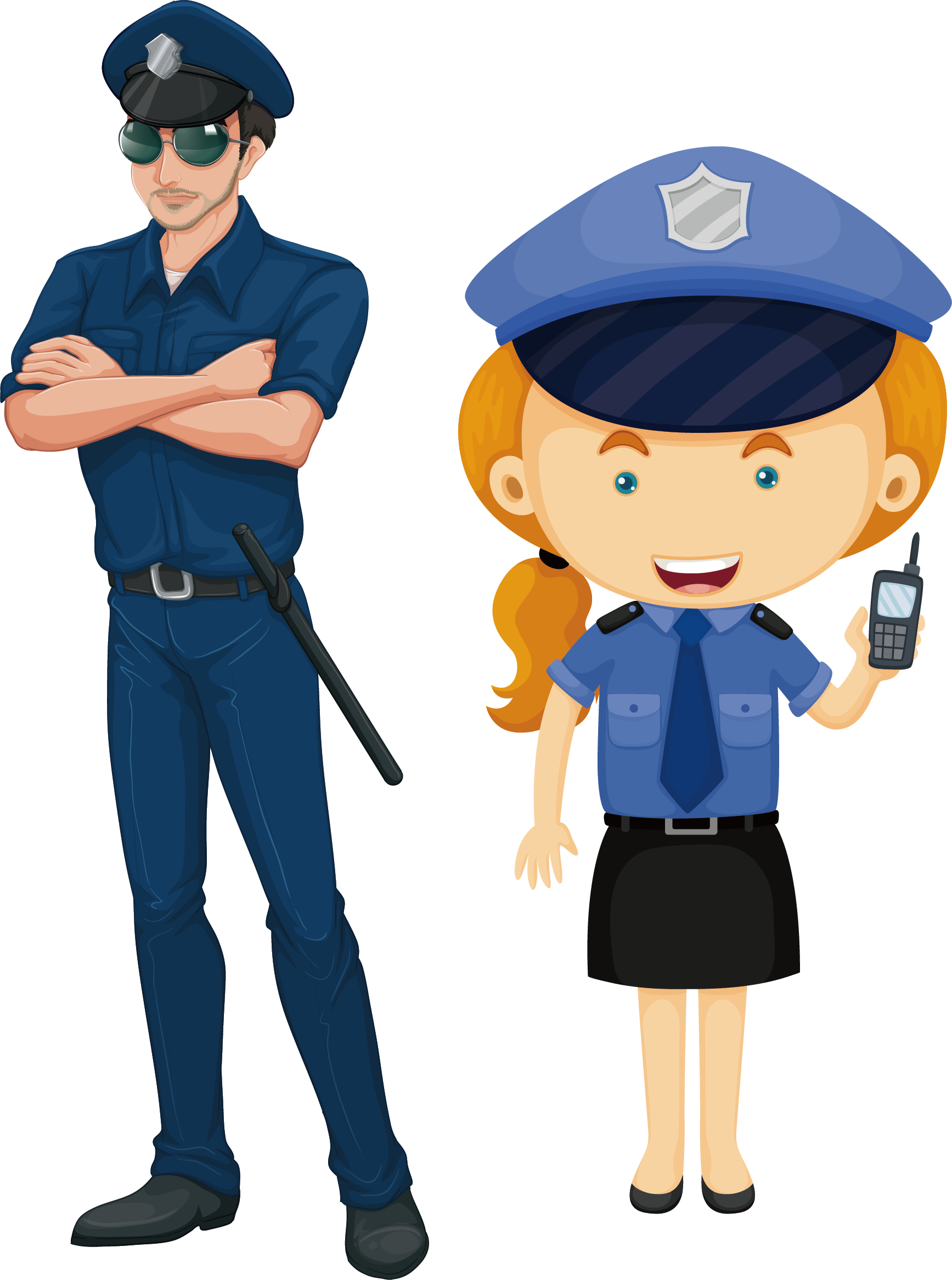Police Cartoon Clipart