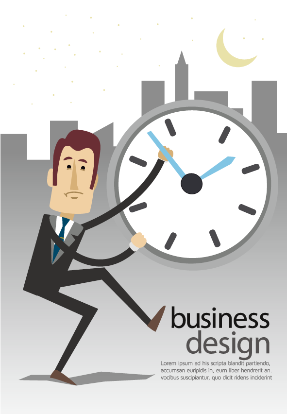 Clock Cartoon Clipart