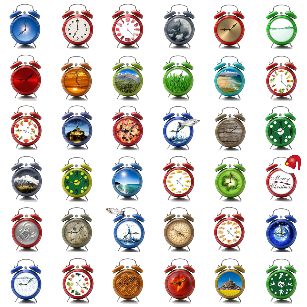 Cartoon Clock Clipart