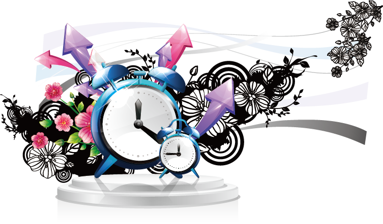 Clock Cartoon Clipart