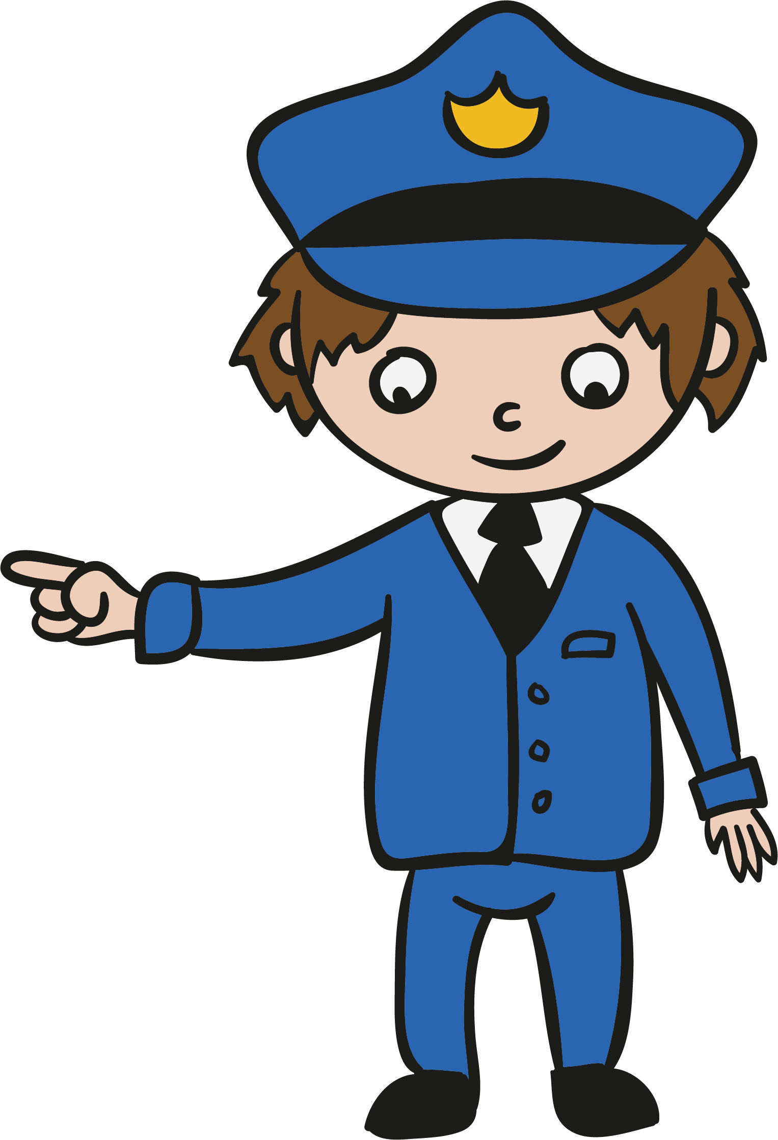 Police Cartoon Clipart