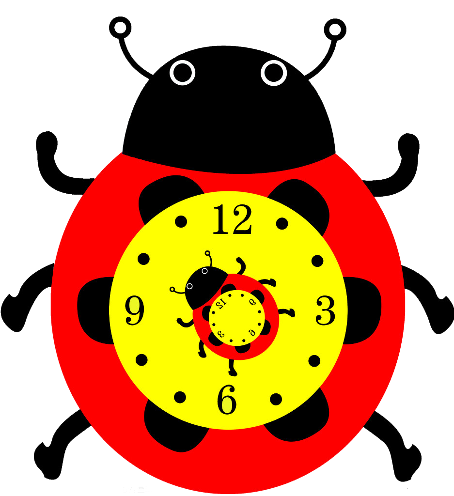 Cartoon Clock Clipart