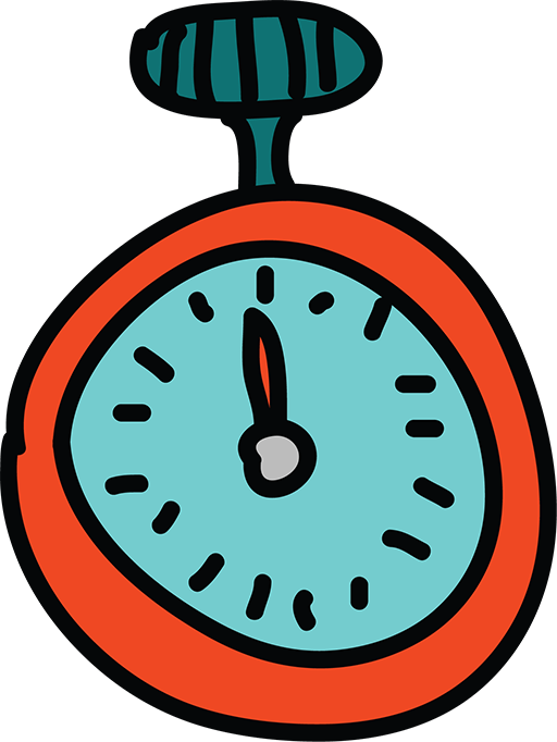 Clock Cartoon Clipart