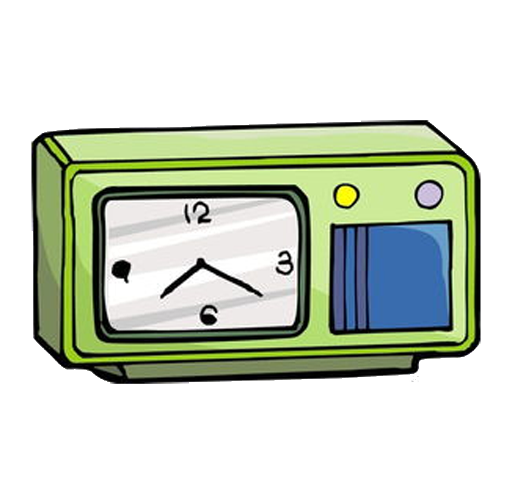 Clock Cartoon Clipart