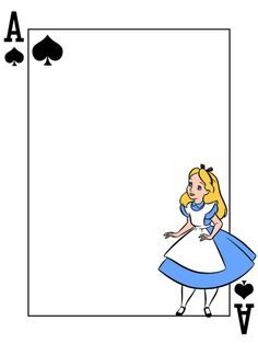 Alice In Wonderland Wonderland And Journal Cards Clipart