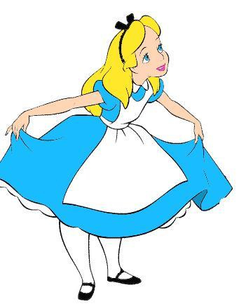Free Alice In Wonderland Clipart Clipart