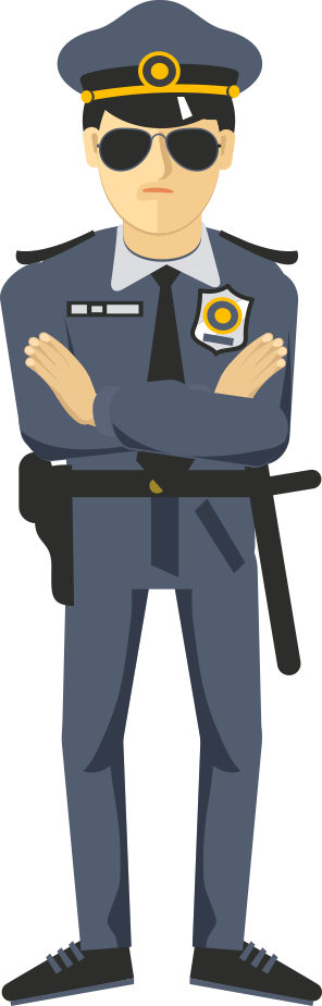 Police Cartoon Clipart