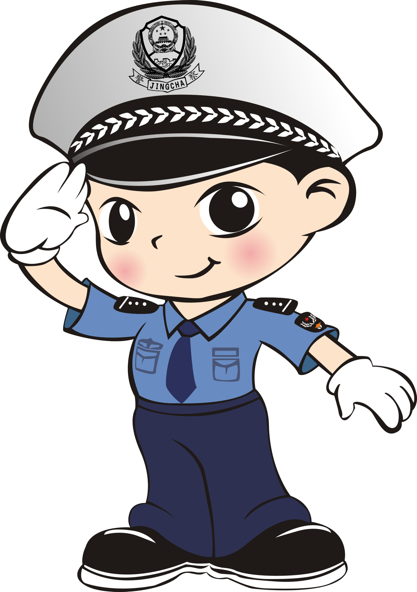 Police Cartoon Clipart