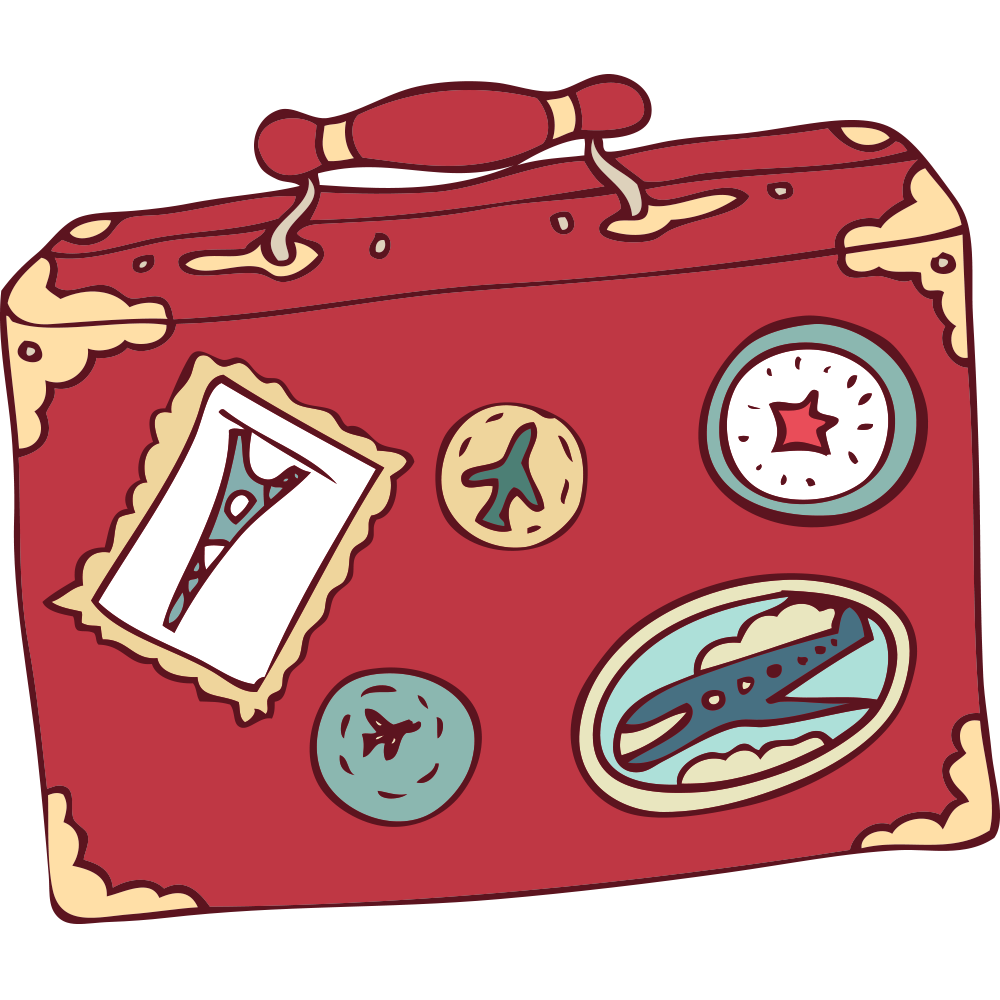 Travel Drawing Clipart