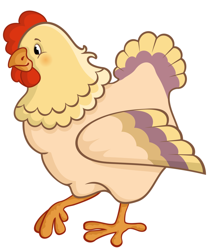 Chicken Cartoon Clipart