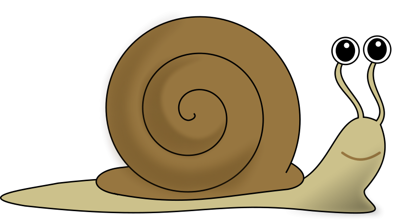 Snail Cartoon Clipart