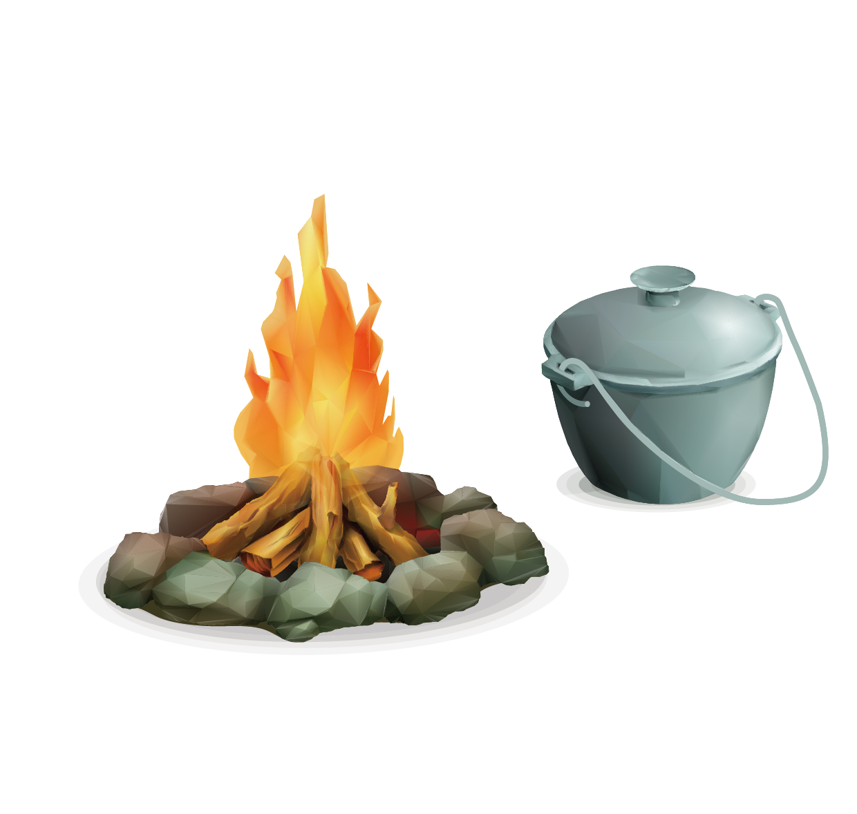 Flame Cartoon Clipart