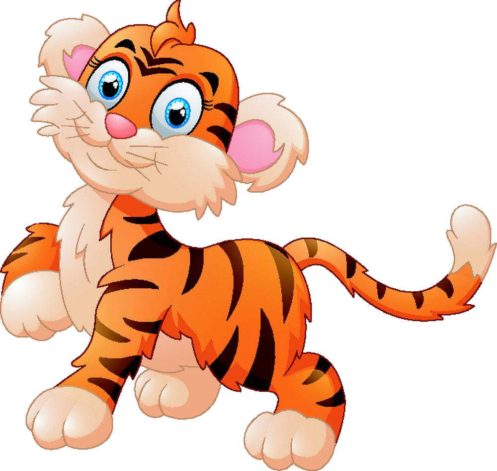 Tiger Cartoon Clipart