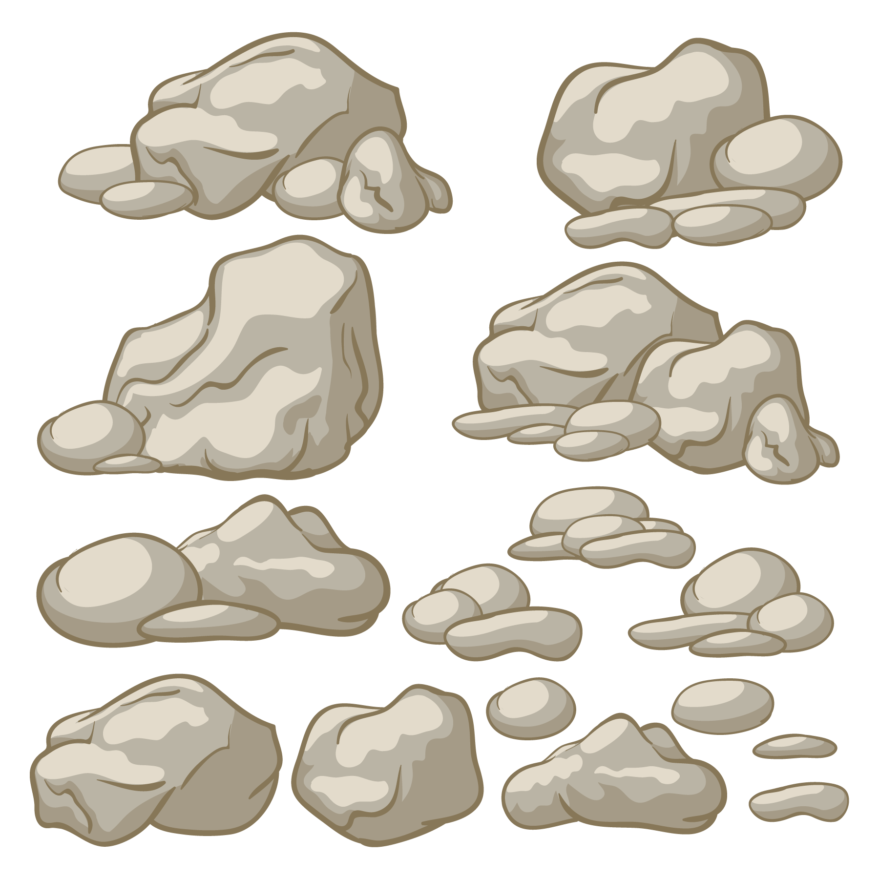 Rock Background Clipart