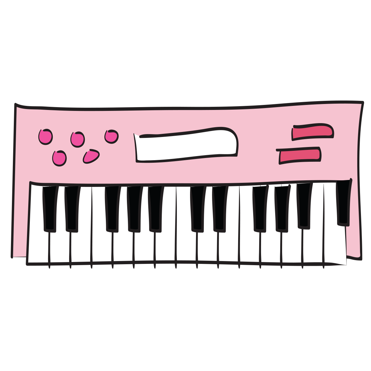 Piano Cartoon Clipart