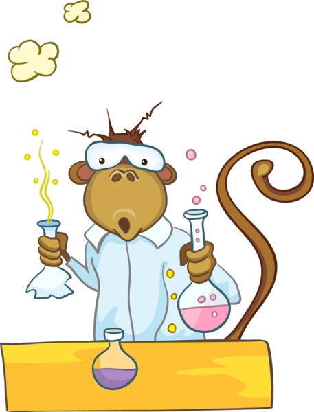 Chemistry Cartoon Clipart