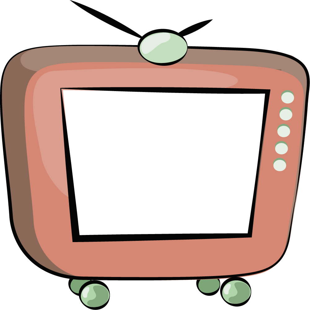 Tv Cartoon Clipart