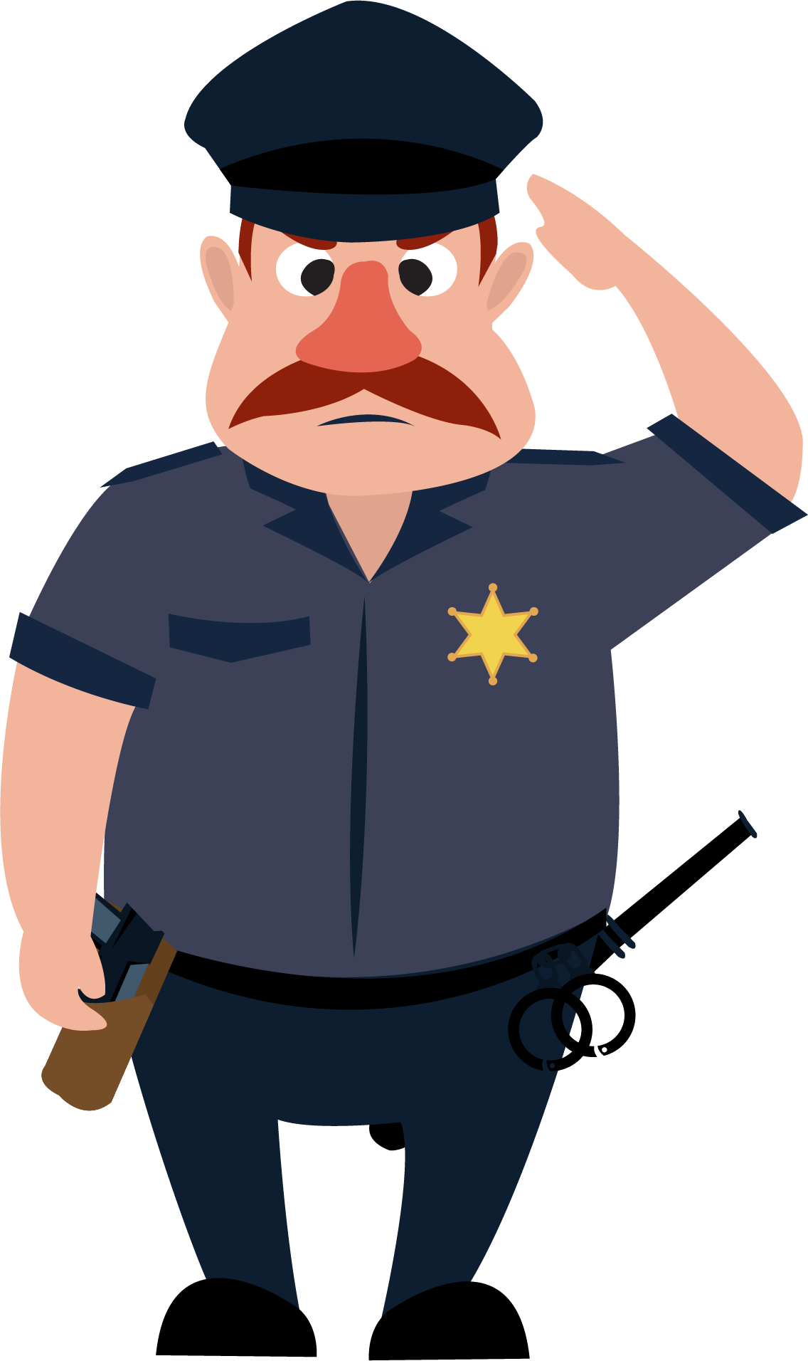 Police Cartoon Clipart