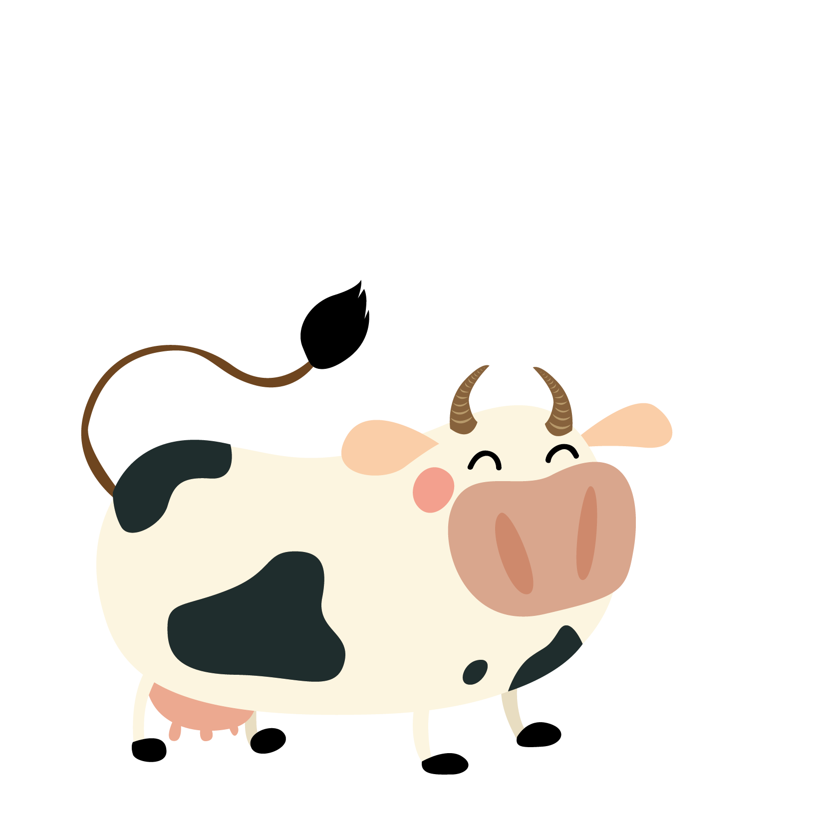 Cattle Cartoon Clipart