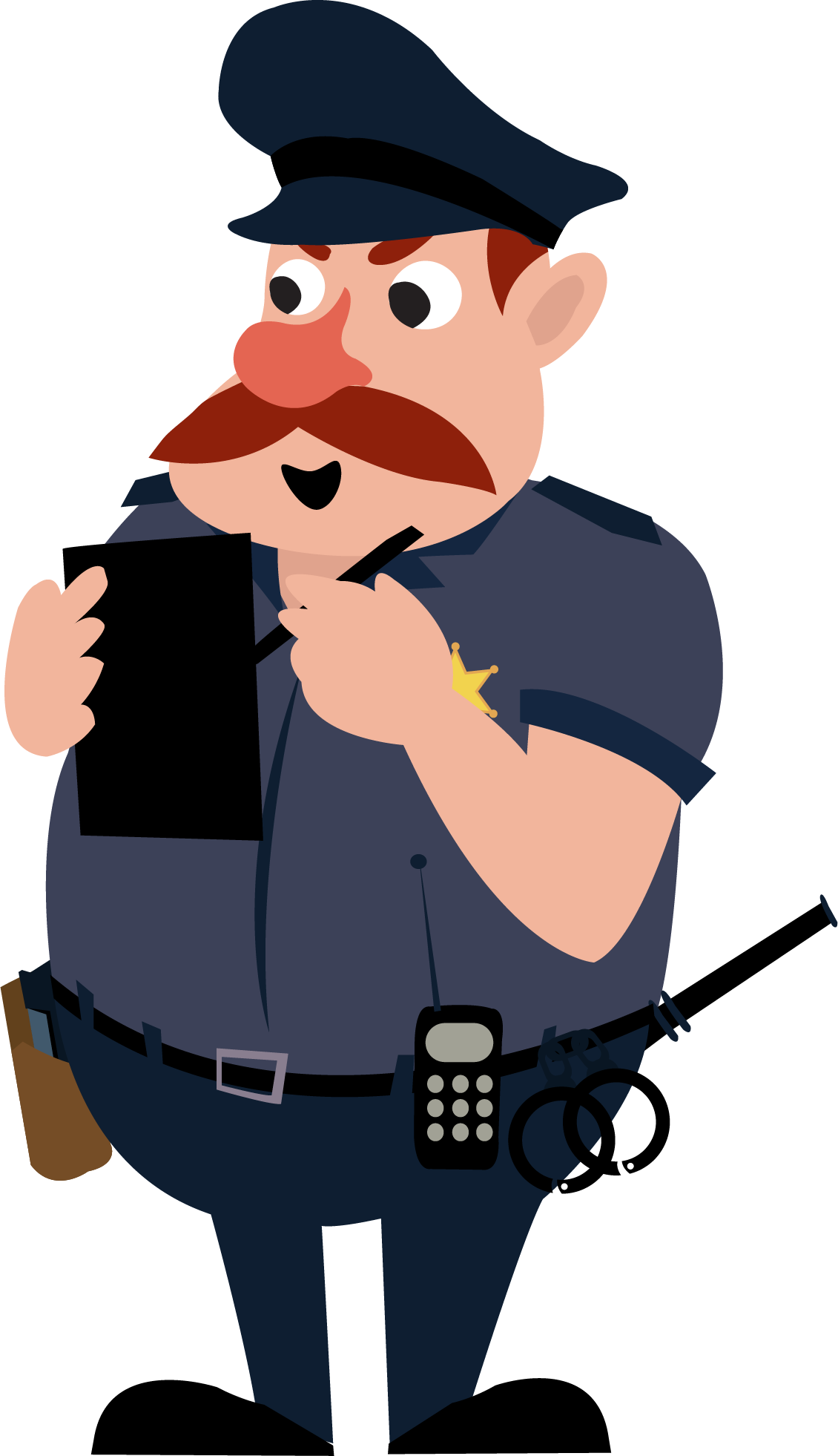 Police Cartoon Clipart