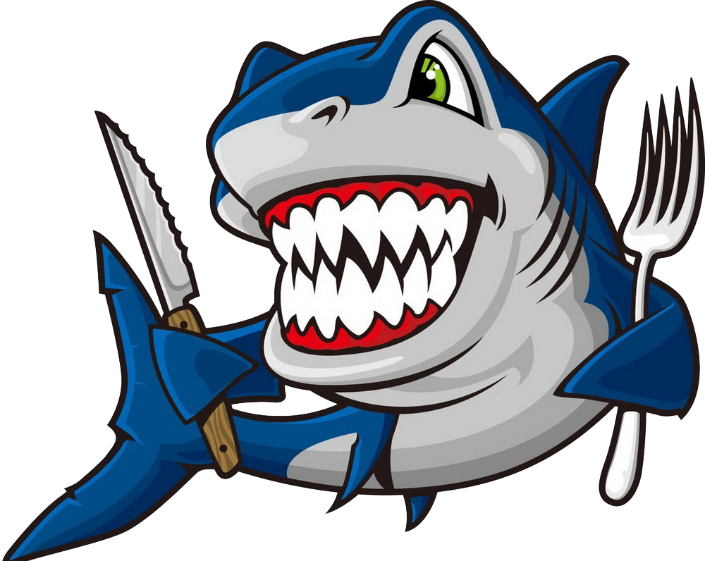 Great White Shark Background Clipart