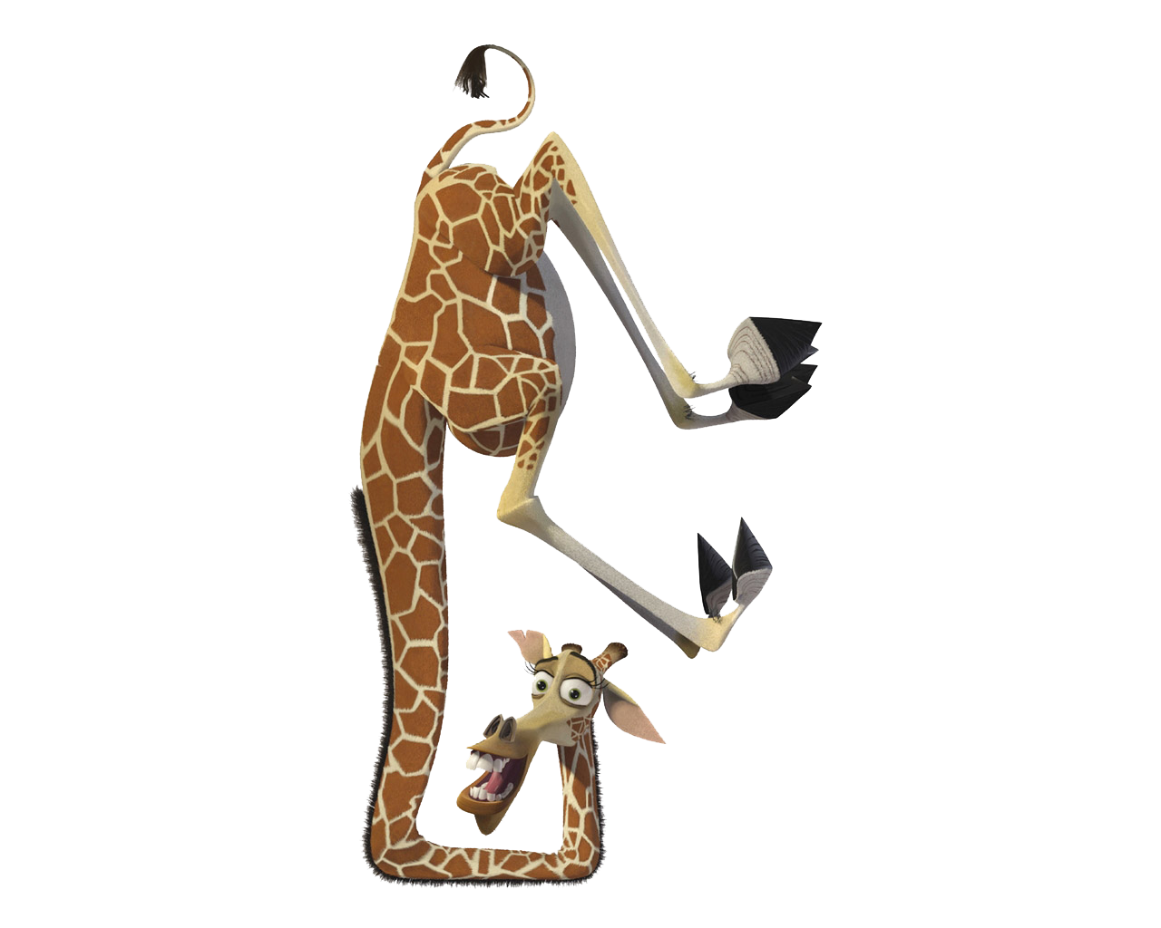 Giraffe Cartoon Clipart