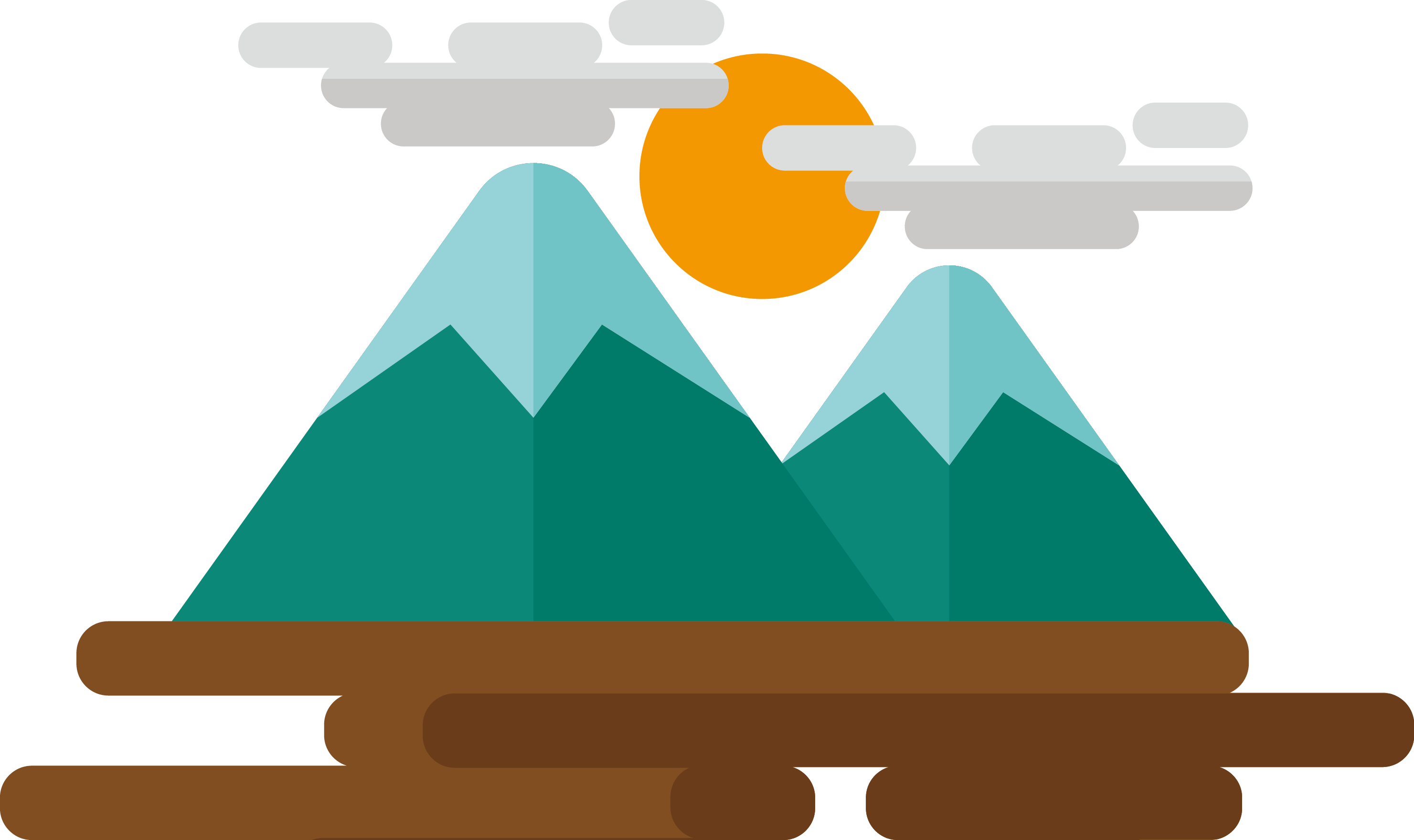 Mountain Cartoon Clipart