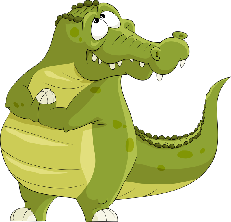 Alligator Cartoon Clipart