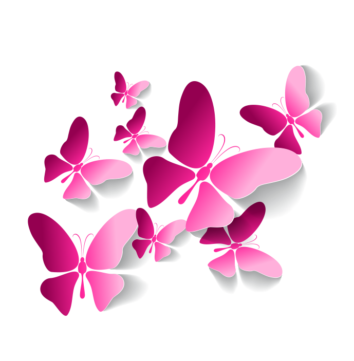 Pink Flower Cartoon Clipart