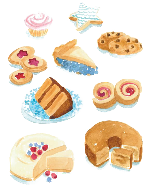 Cake Background Clipart