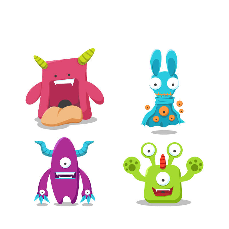 Aliens Cartoon Clipart