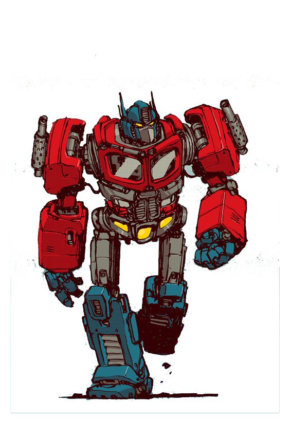 Optimus Prime Cartoon Clipart