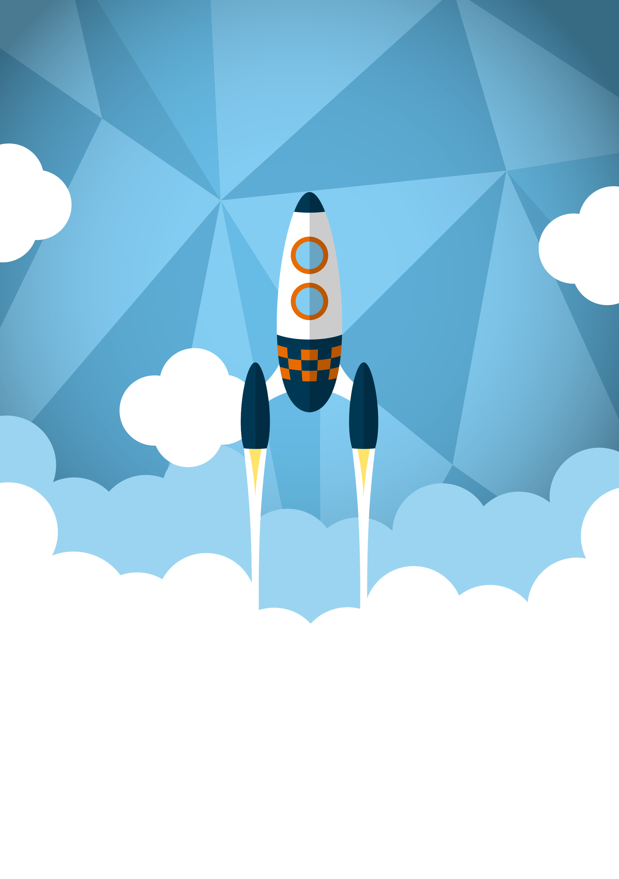 Rocket Template Clipart