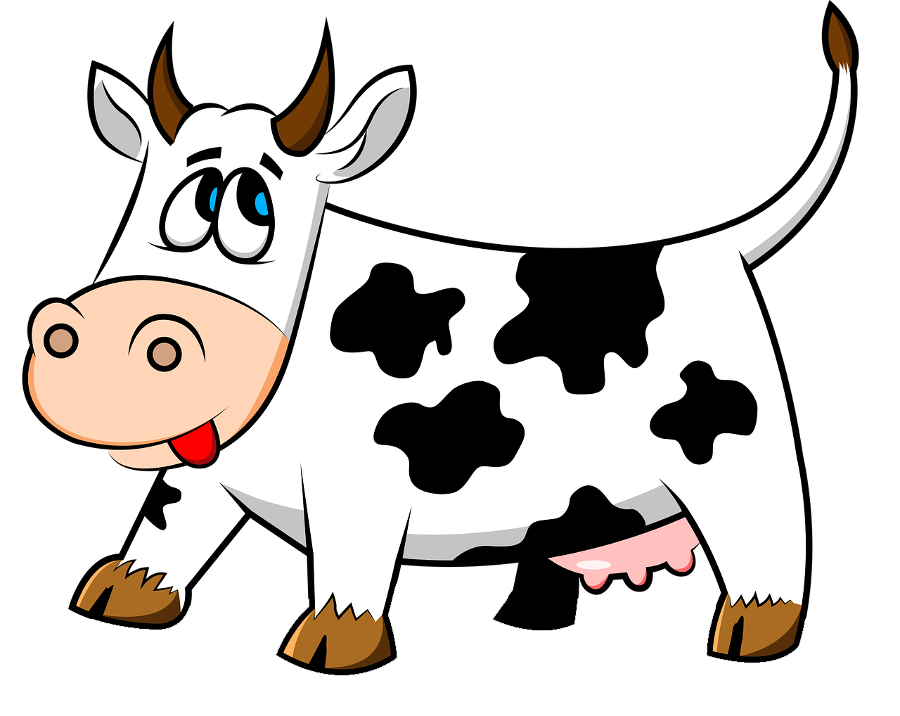 Cow Background Clipart