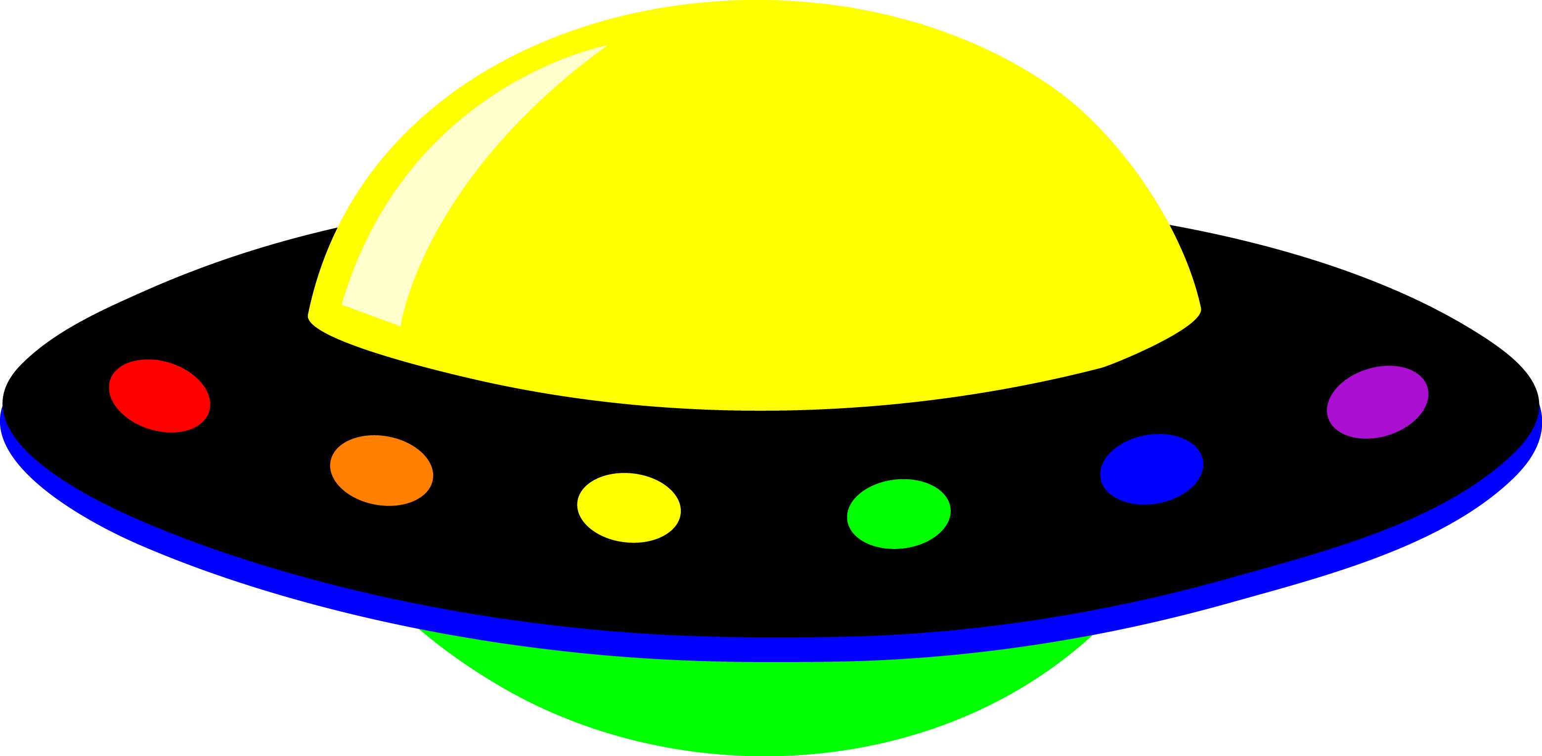 Ufo Cartoon Clipart