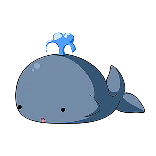 Whale Cartoon Clipart