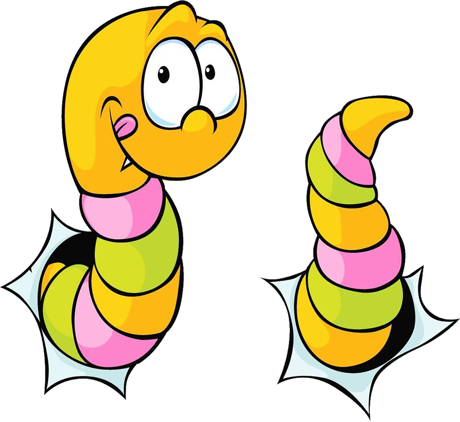 Caterpillar Cartoon Clipart