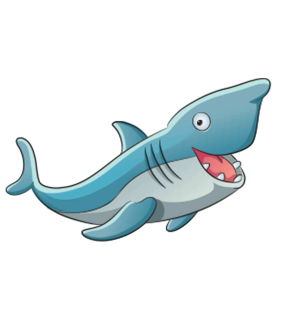 Shark Fin Background Clipart