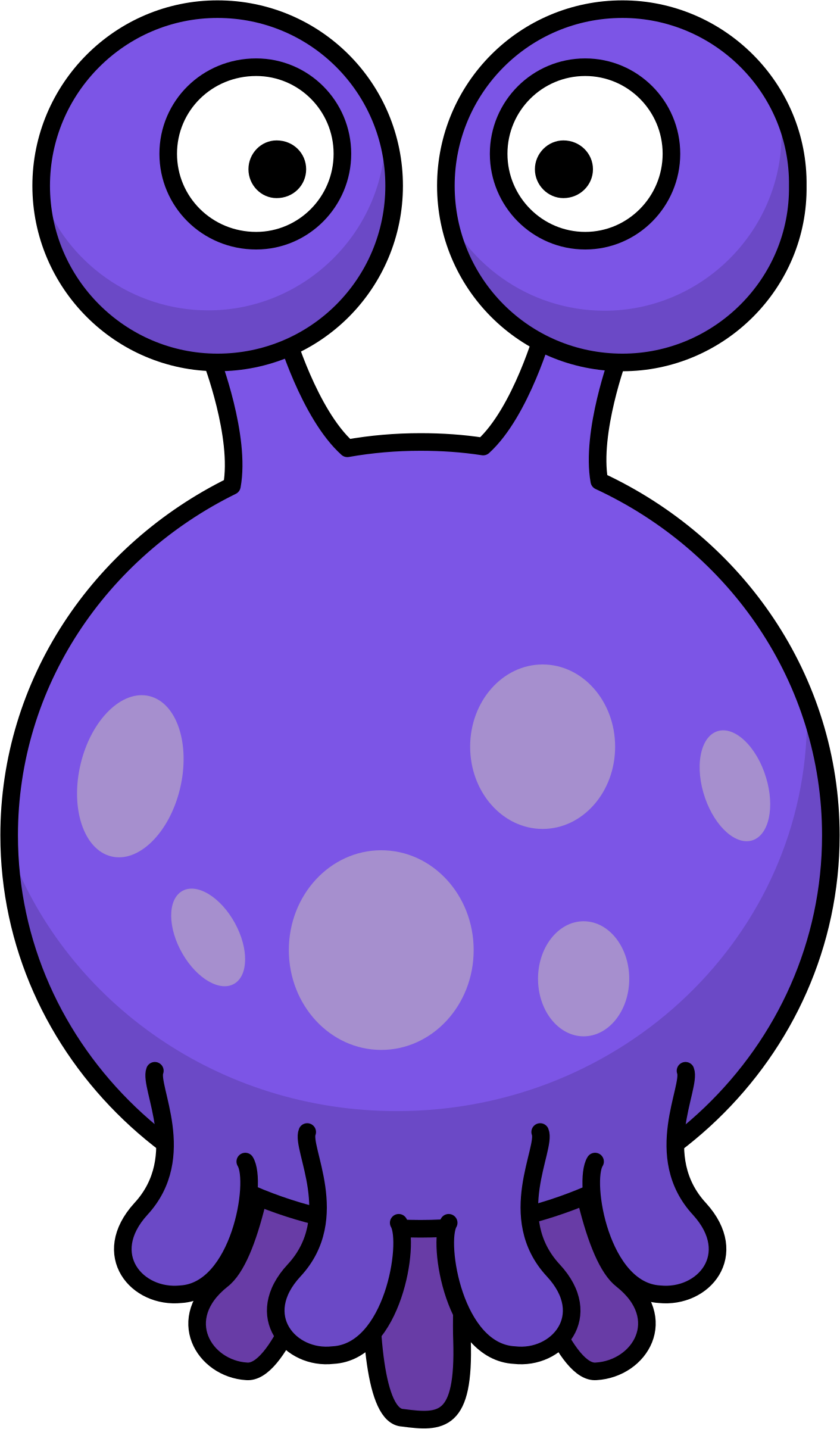 Aliens Cartoon Clipart