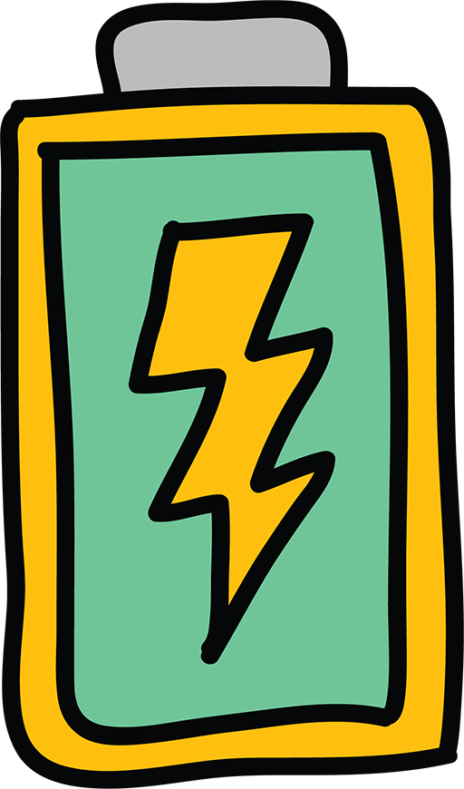 Battery Cartoon Clipart