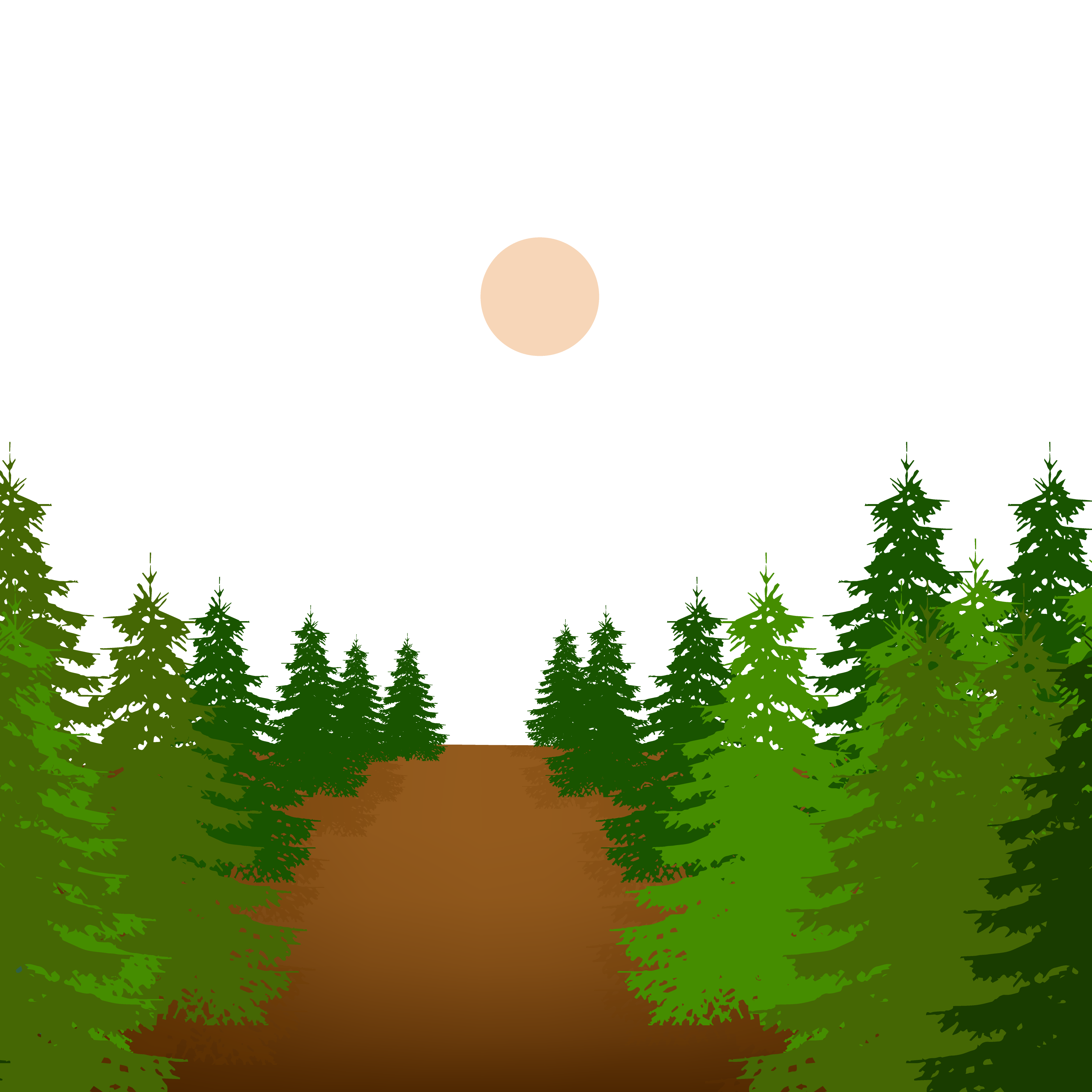 Cartoon Nature Background Clipart