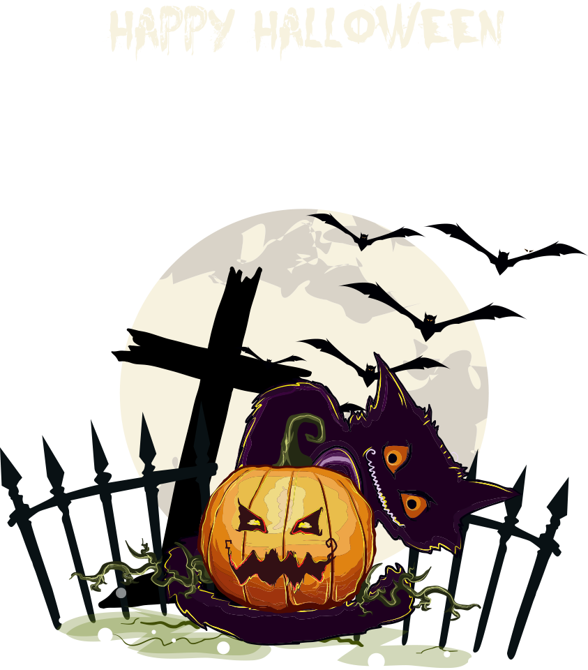 Cartoon Halloween Pumpkin Clipart