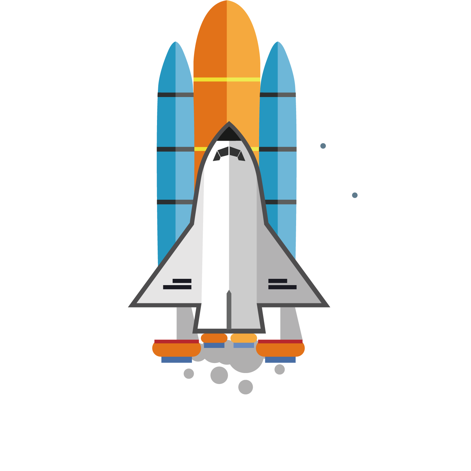 Rocket Template Clipart