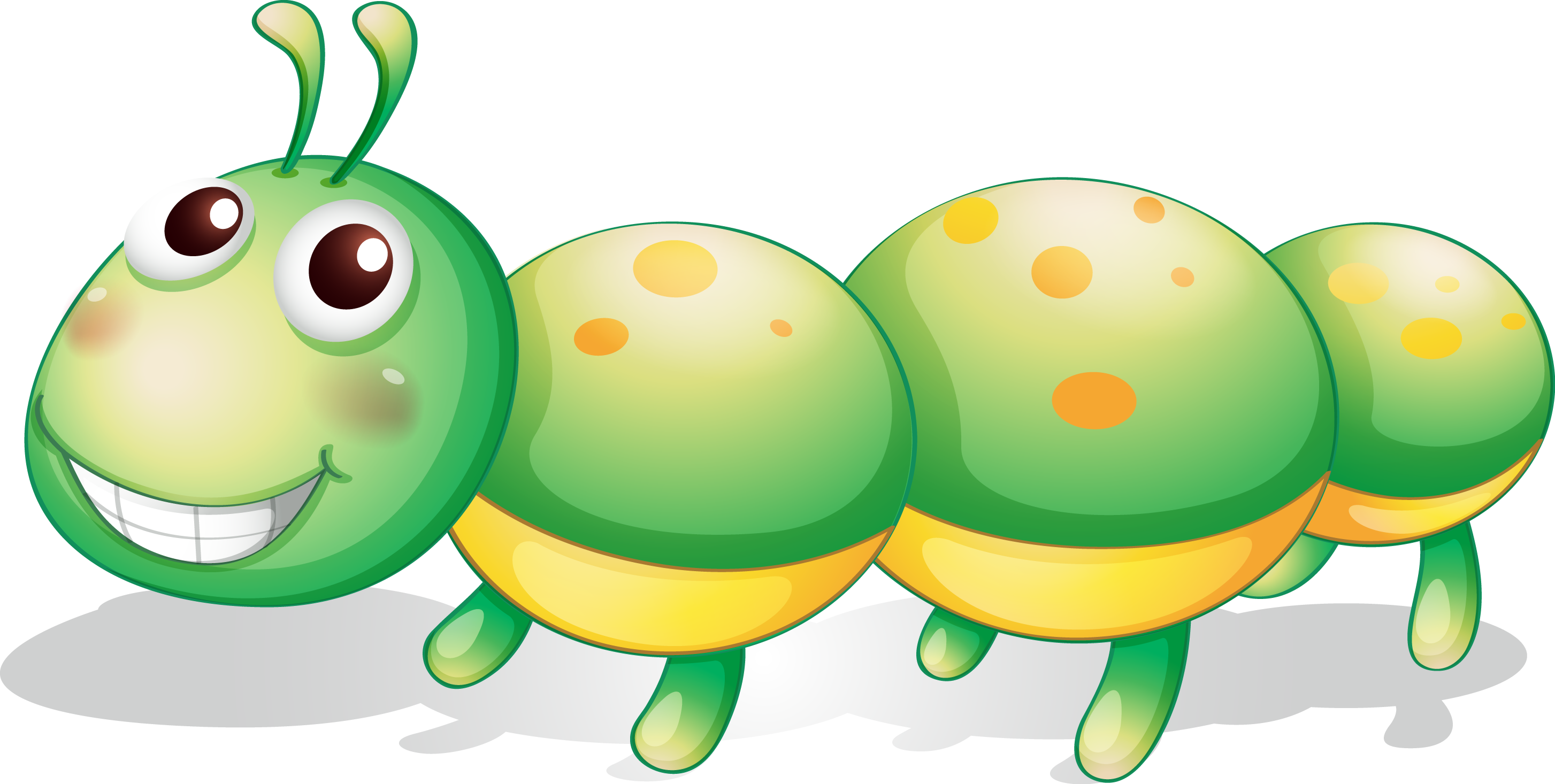 Caterpillar Cartoon Clipart