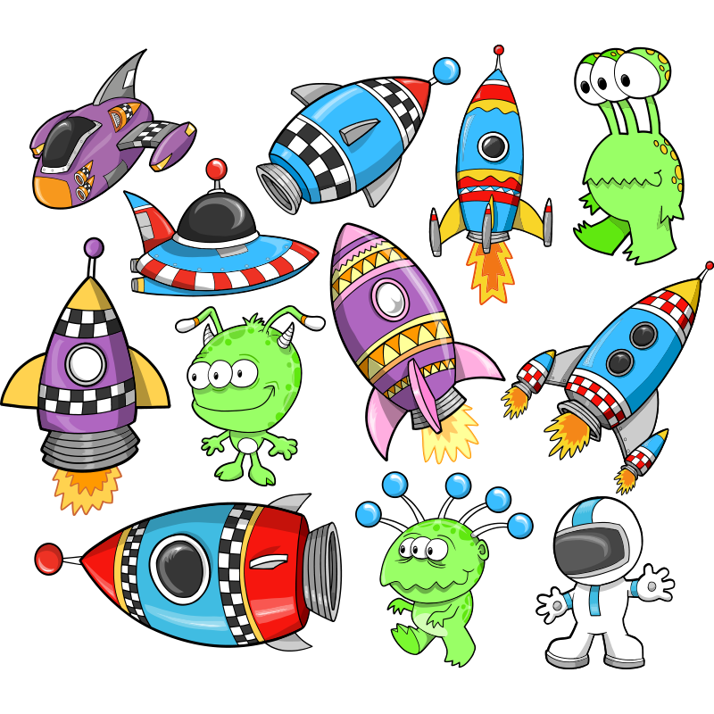 Astronaut Cartoon Clipart